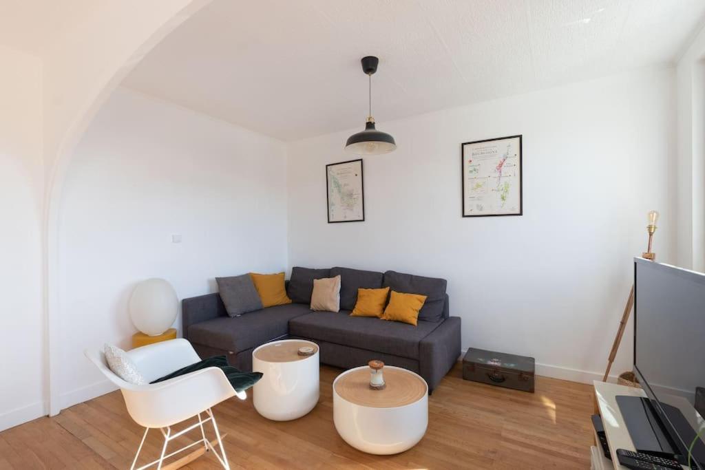 Cabana & Grand Appartement Cosy - Parking & Balcon วิลฟร็องช์-ซูร์-โซน ภายนอก รูปภาพ