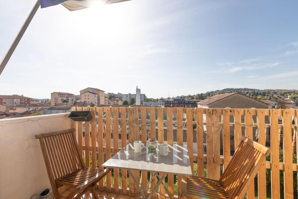 Cabana & Grand Appartement Cosy - Parking & Balcon วิลฟร็องช์-ซูร์-โซน ภายนอก รูปภาพ